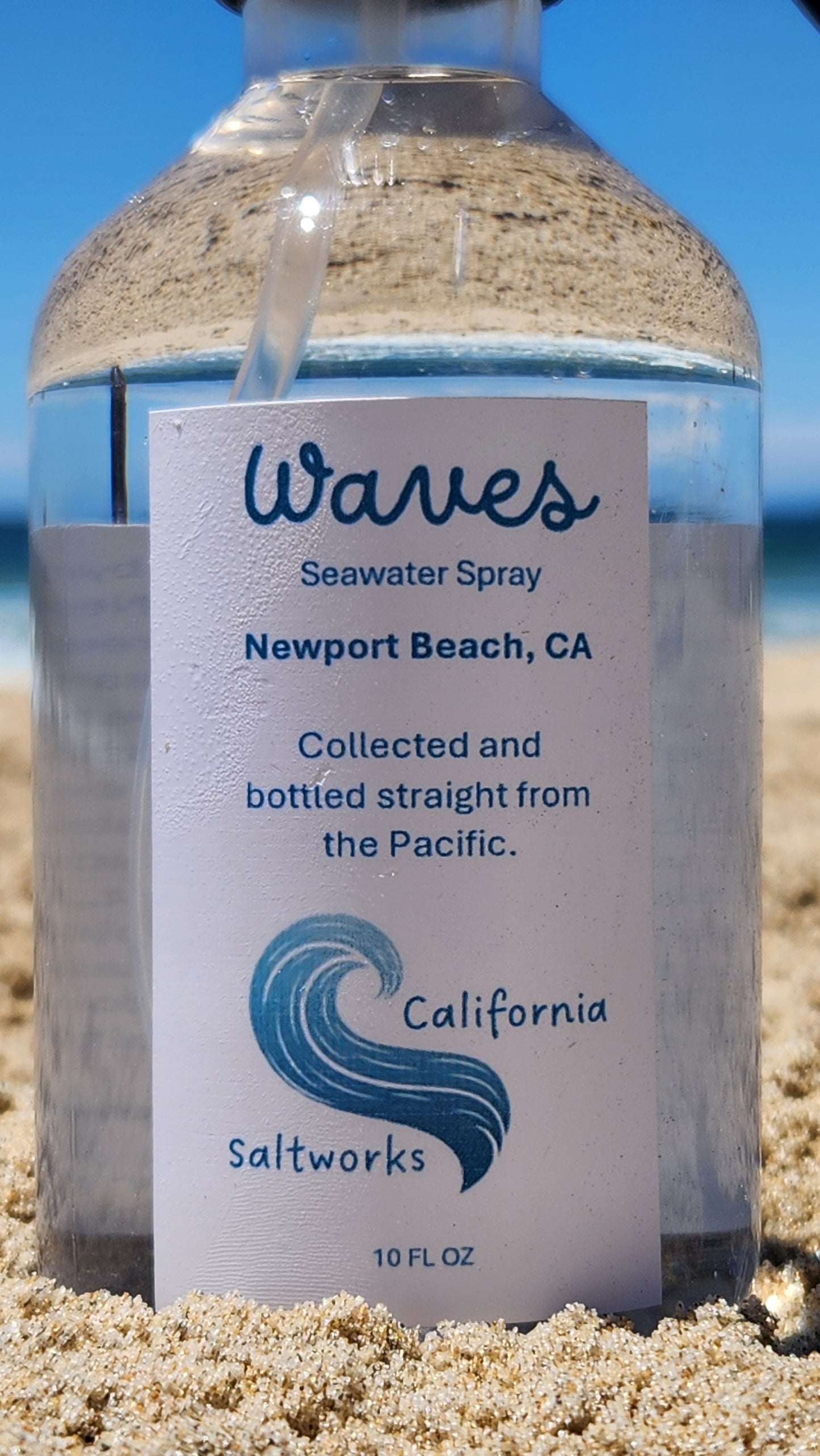 Pure Seawater Spray