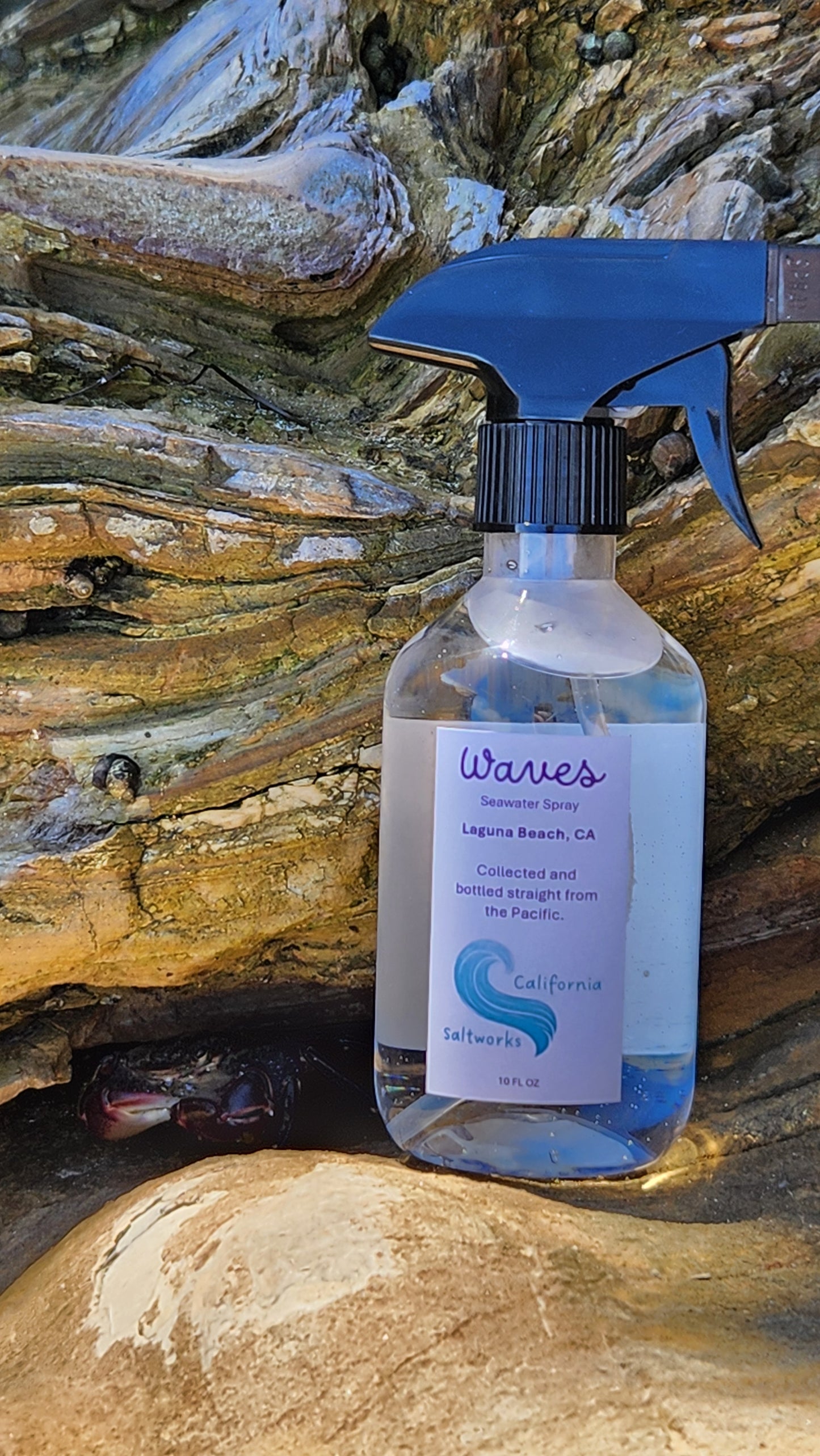 Pure Seawater Spray